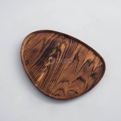 Тарелка изогнутая с обжигом от мастерской DIVIRO